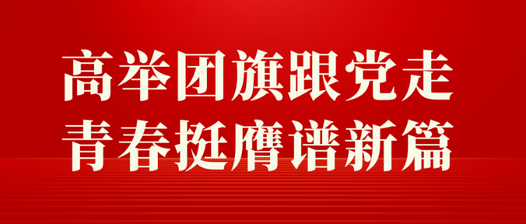 【喜迎党代会】⑧|高举团旗跟党走，青春挺膺谱新篇